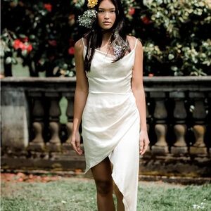 NWT ELLIATT White Jacinda Dress
